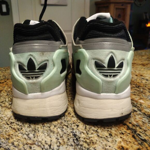 Adidas Originals ZX10000 C Dash Green FV3324 Running Shoes Sneakers Mens Sz 9.5